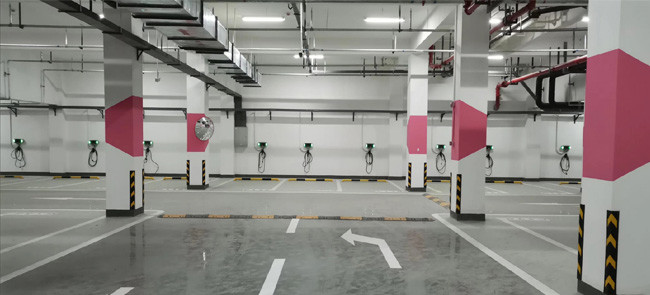 mais recente caso da empresa sobre 7KW estação de carregamento da casa EV