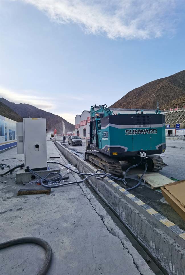 mais recente caso da empresa sobre Estação de carregamento da alta altitude EV