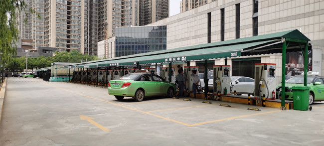 mais recente caso da empresa sobre 30 grupos de estações de carregamento da C.C. 120KW em Xi'an