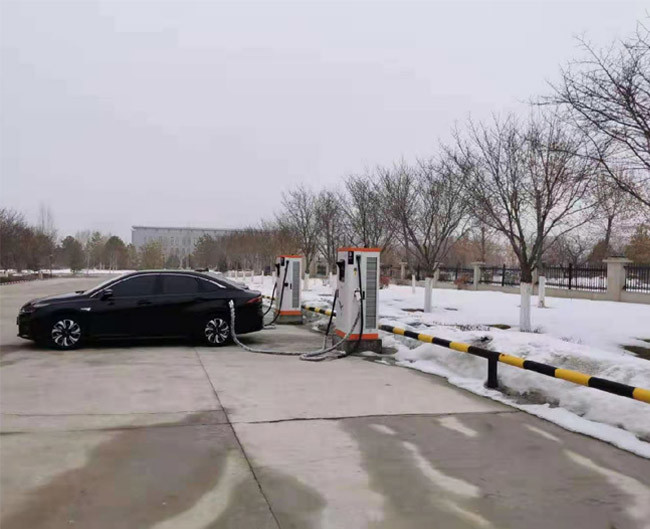 mais recente caso da empresa sobre Estação de carregamento de EV no ambiente da baixa temperatura