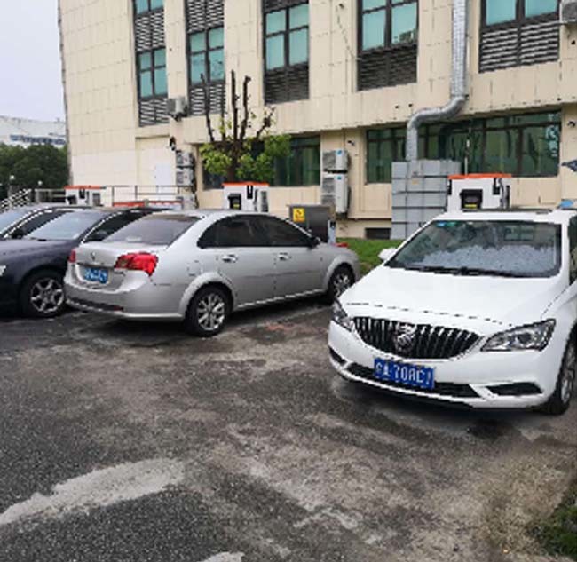 mais recente caso da empresa sobre Estação de carregamento do condado EV de Qishan
